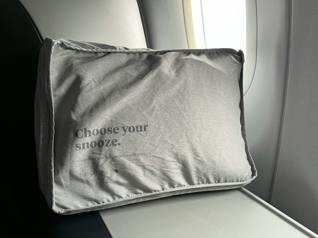 Ergonomic Memory Foam Travel Pillow